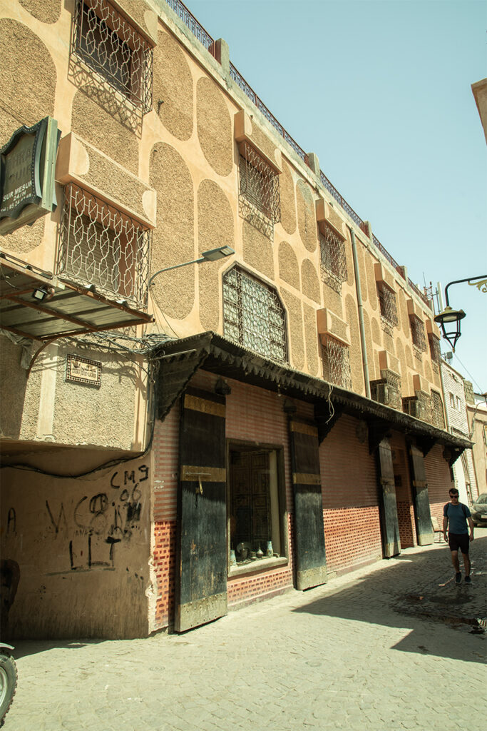 A typical Marrakech street