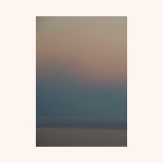 Endless Sea by Tanja Gacic, canvas edge view (visualisation, not to scale)